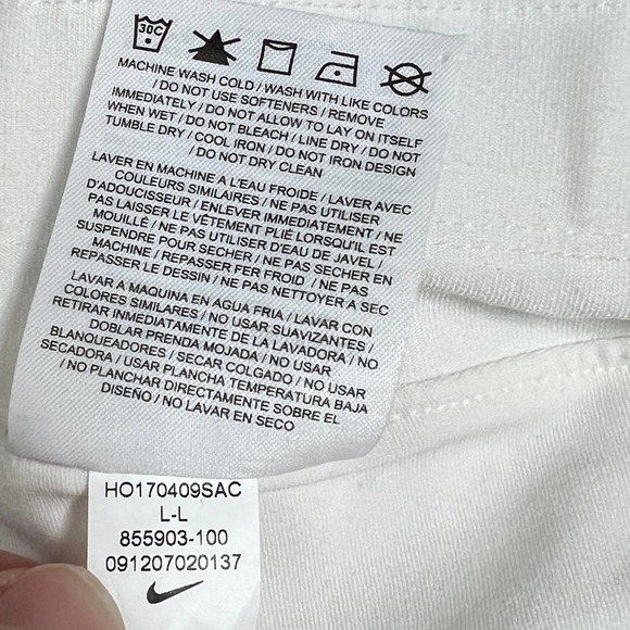 Nike White Mini Skirt - Picture 8 of 11